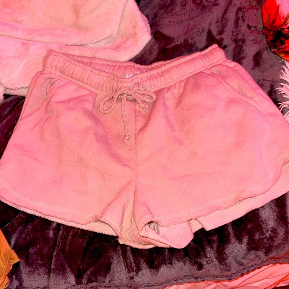 Light pink shorts!